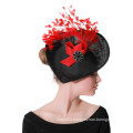 New Creative Design Feather Sinamay Fascinators With Hair Clip for Dancing Party Wedding